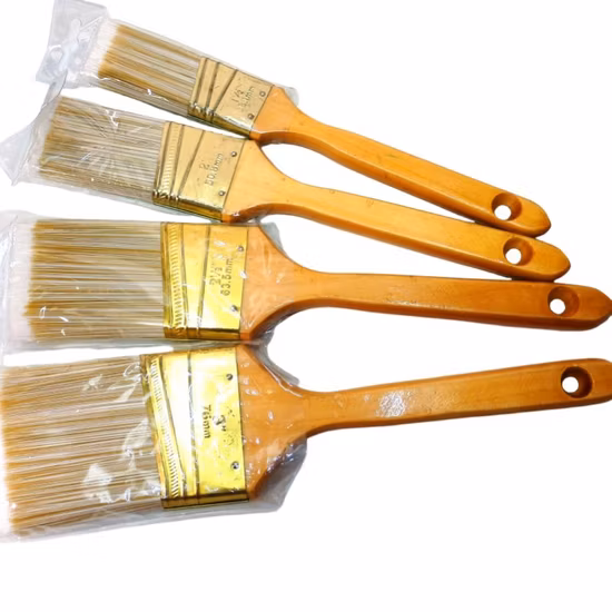 Outil à main prix d'usine pour peinture murale, pinceau à poils