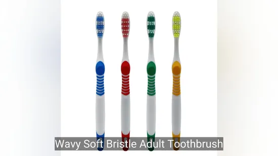 Brosse à dents pour adultes, soins dentaires domestiques, nettoyage des dents, poils doux et ondulés